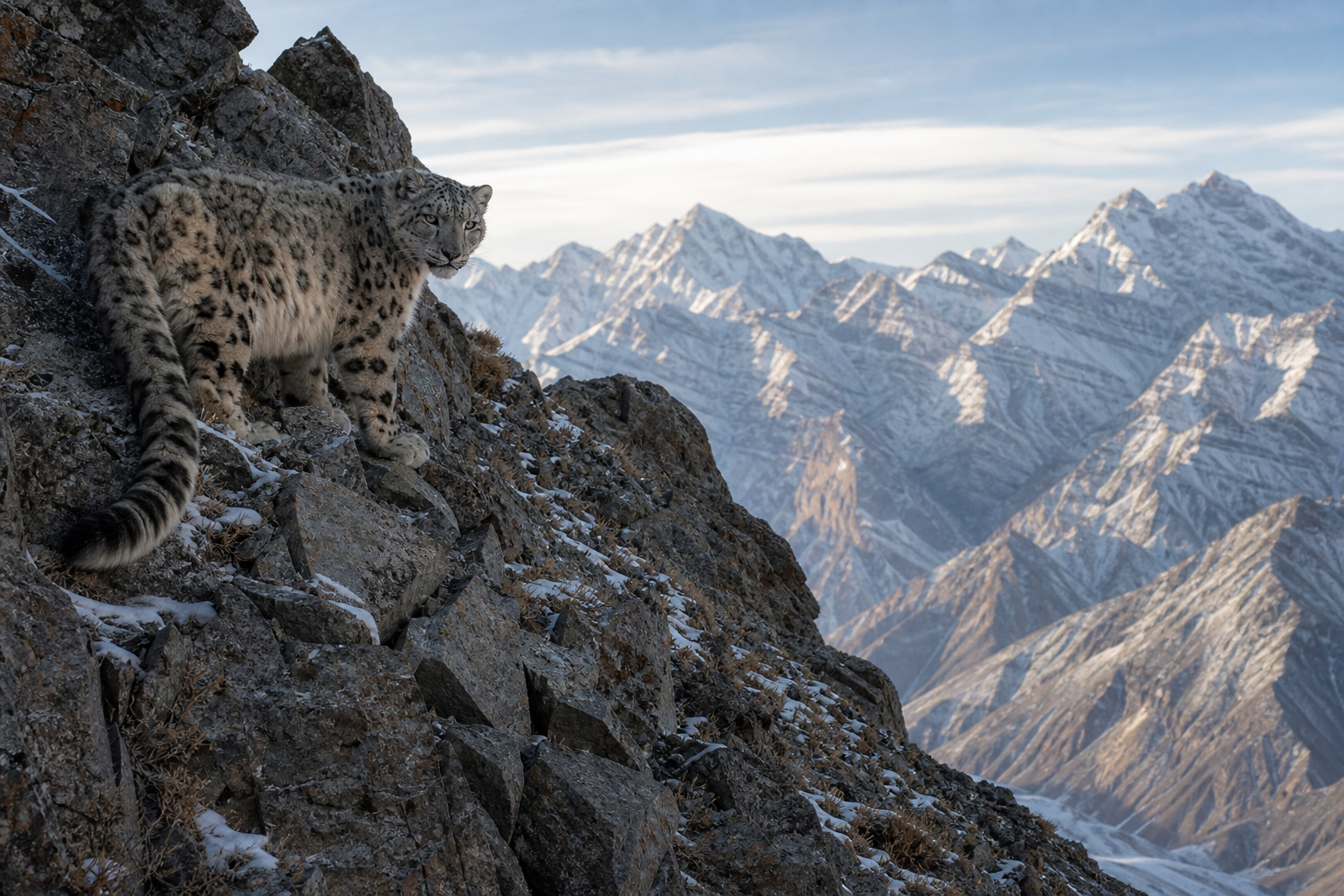 Snow Leopard - Conservation Photography