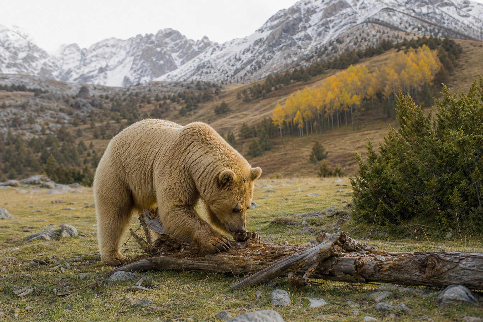 Tien Shan Brown Bear - Conservation Photography