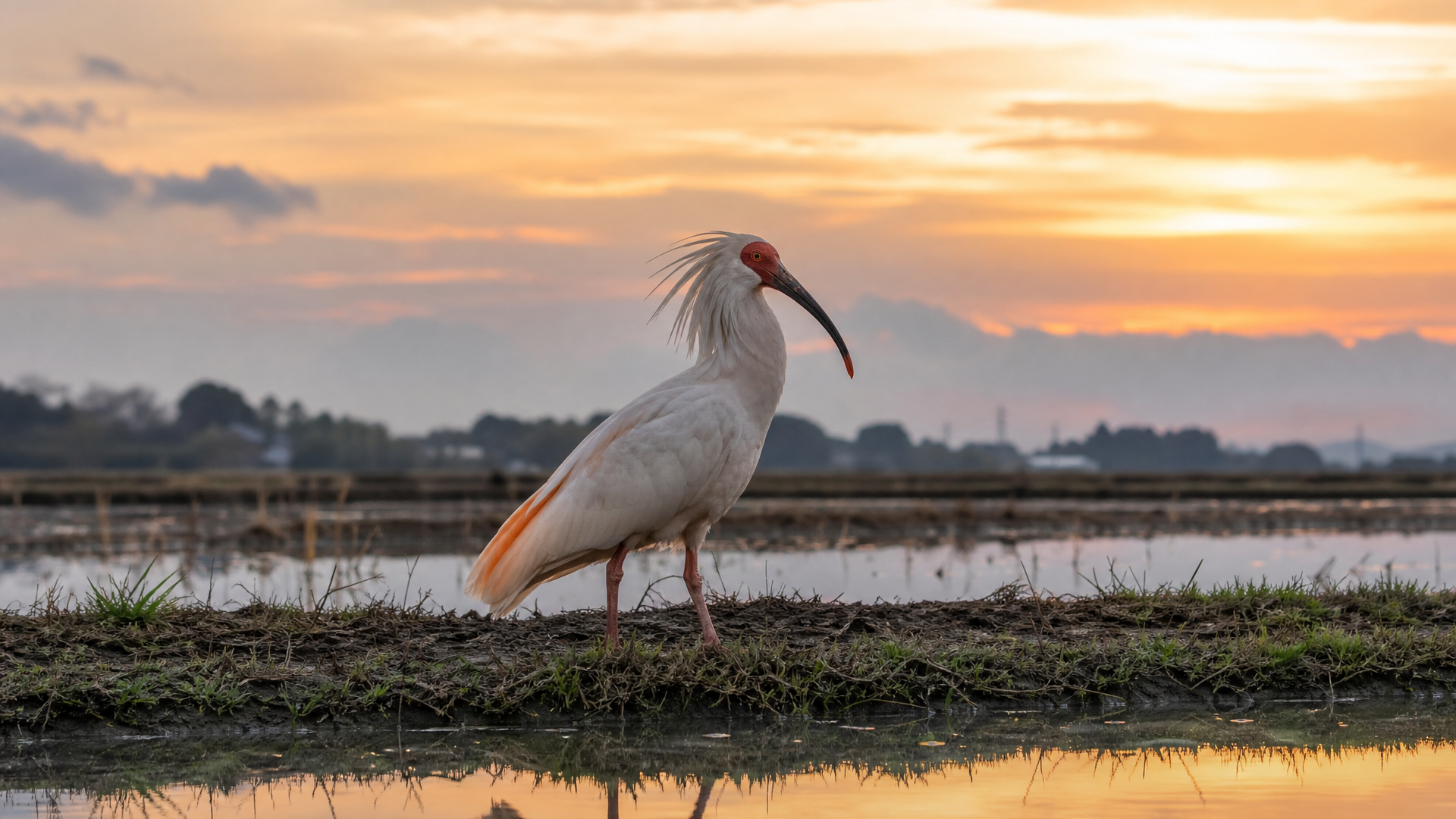 Crested Ibis - Poster still