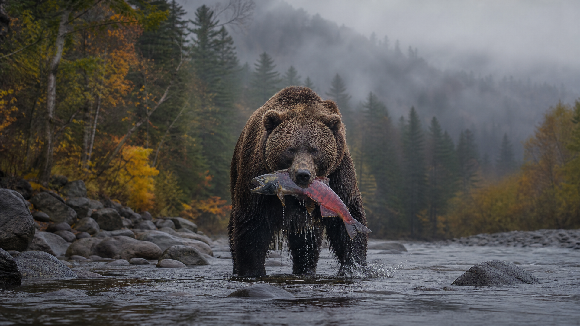 Ussuri Brown Bear - Poster still