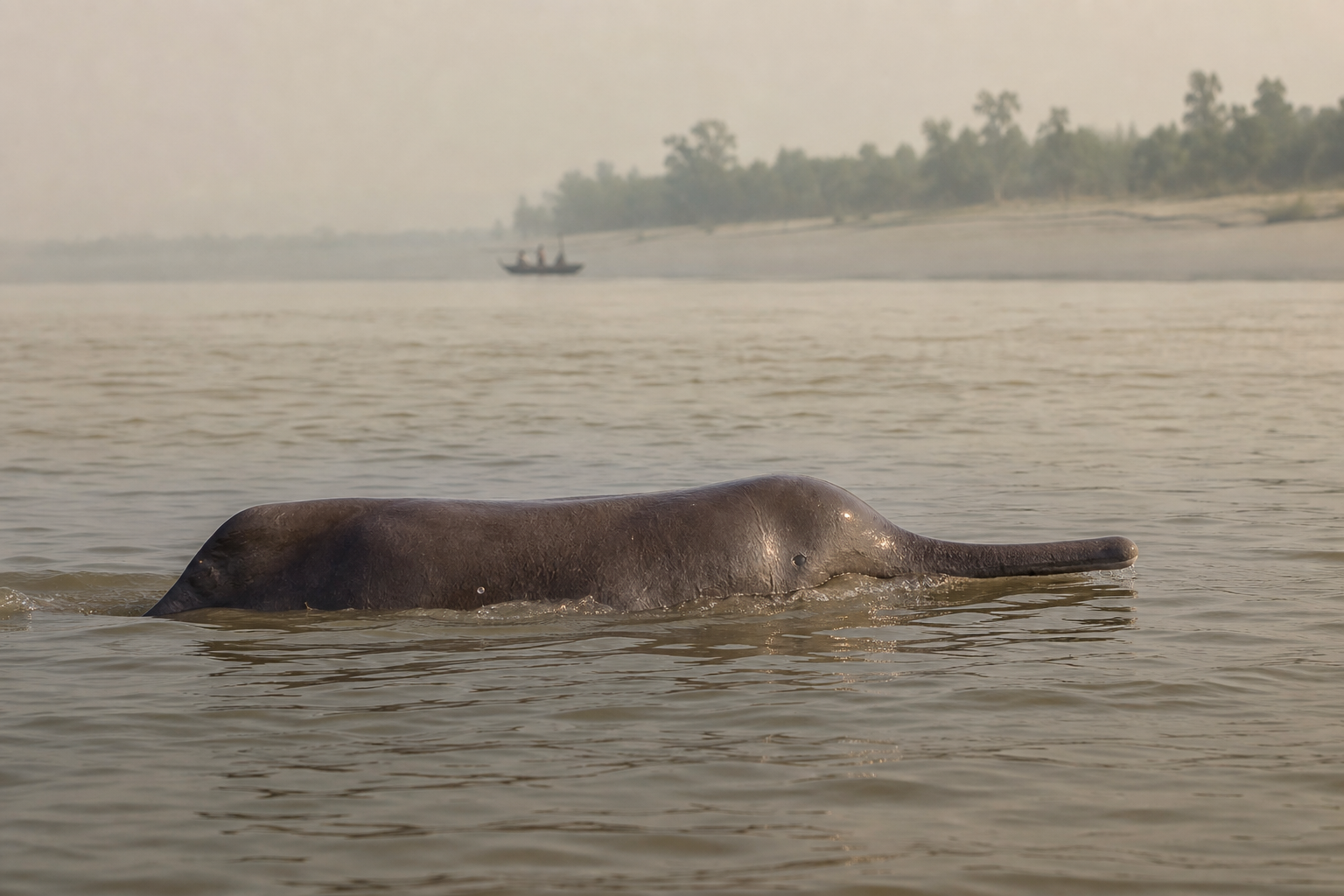 Ganges River Dolphin - Conservation Photography