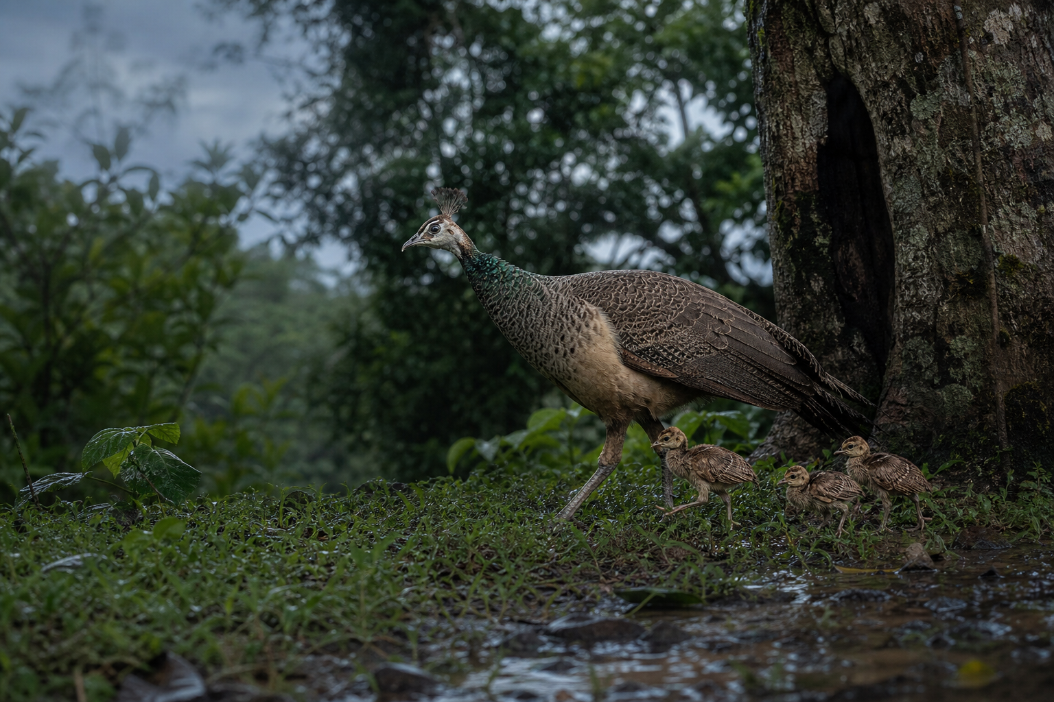 Indian Peafowl - Conservation Photography