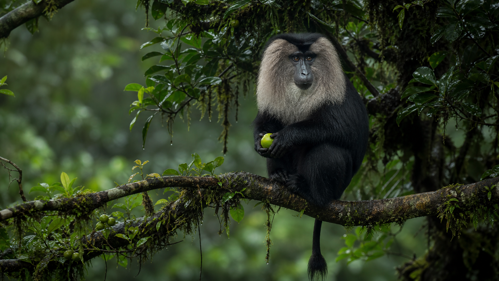 Lion-tailed Macaque - Poster still