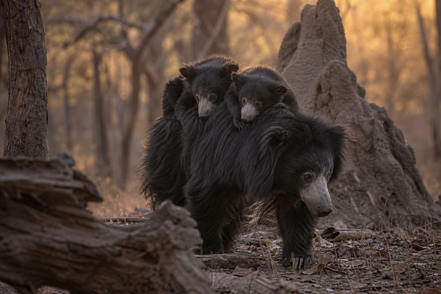 Sloth Bear - Conservation Photography