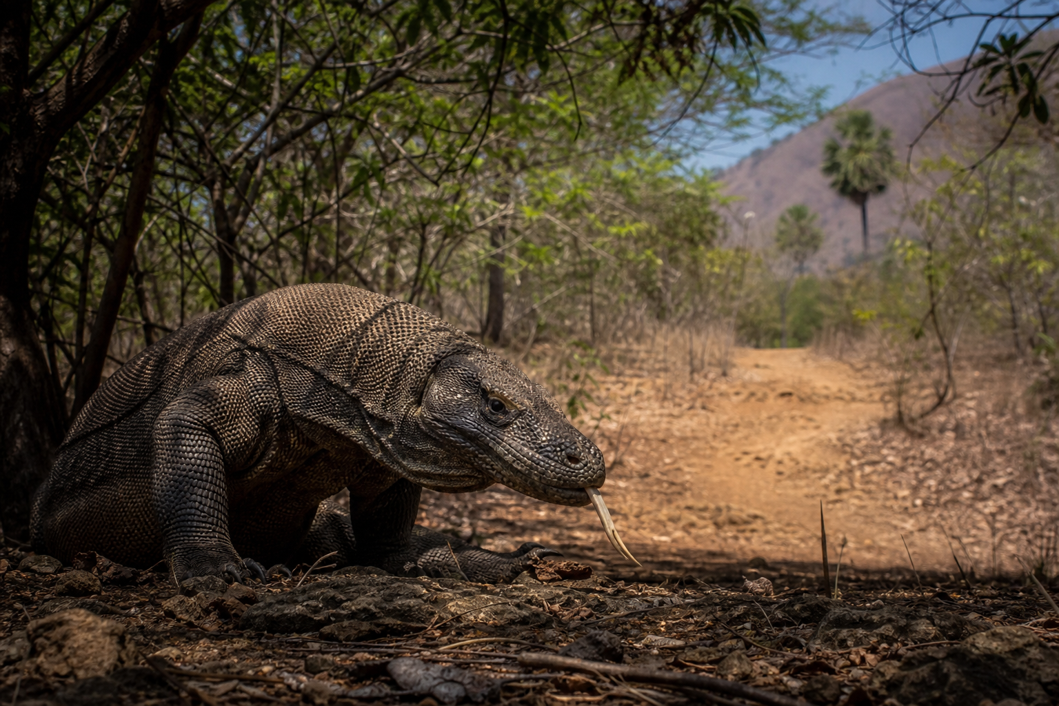 Komodo Dragon - Conservation Photography