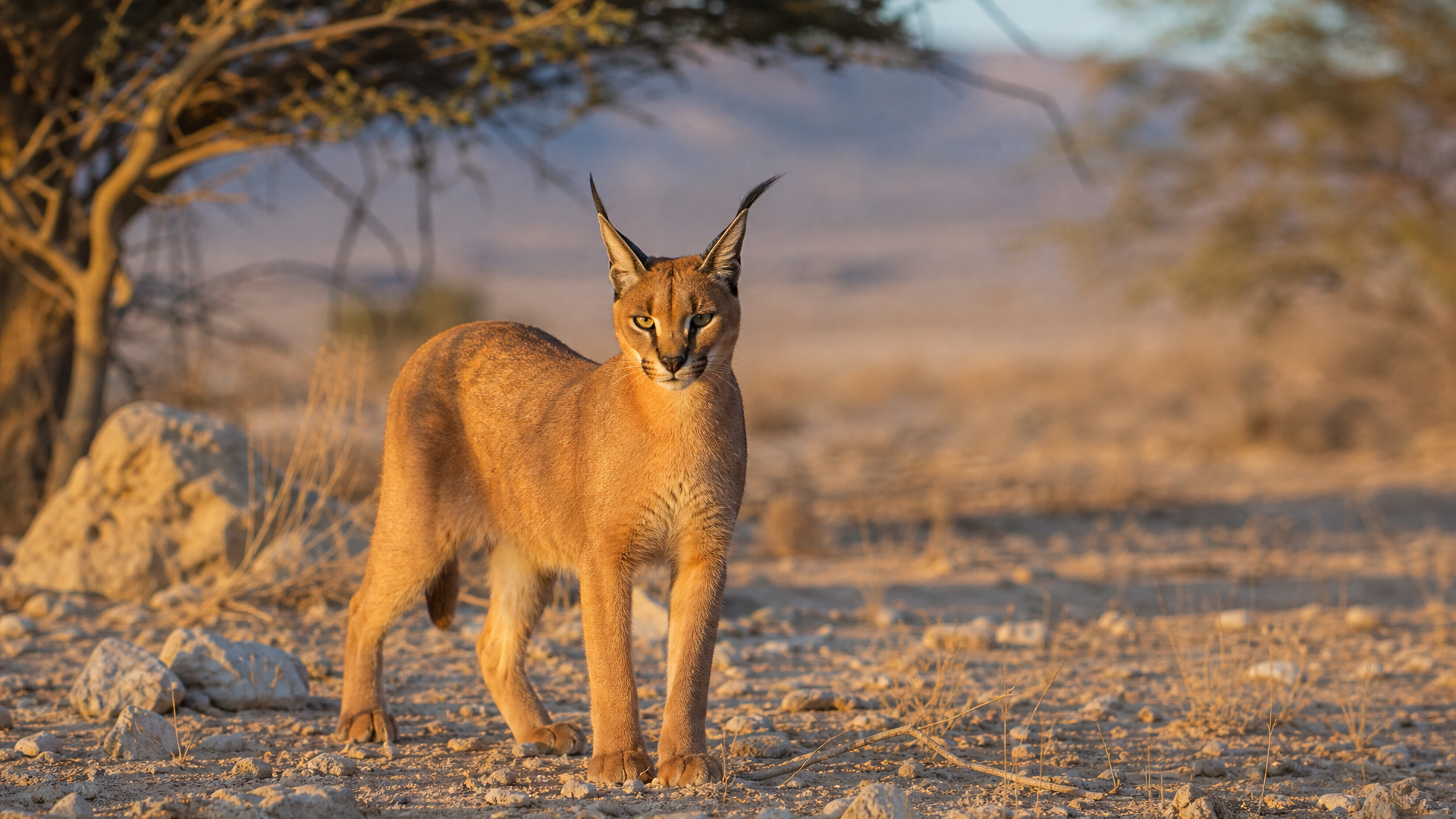 Arabian Caracal - Poster still