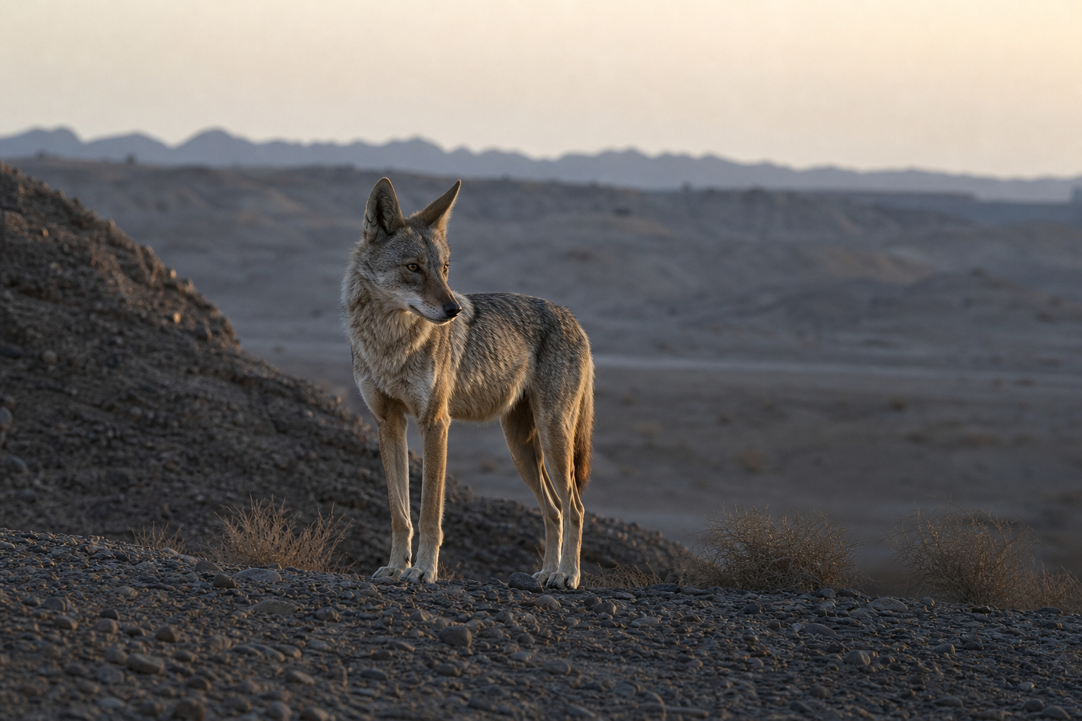 Arabian Wolf - Conservation Photography