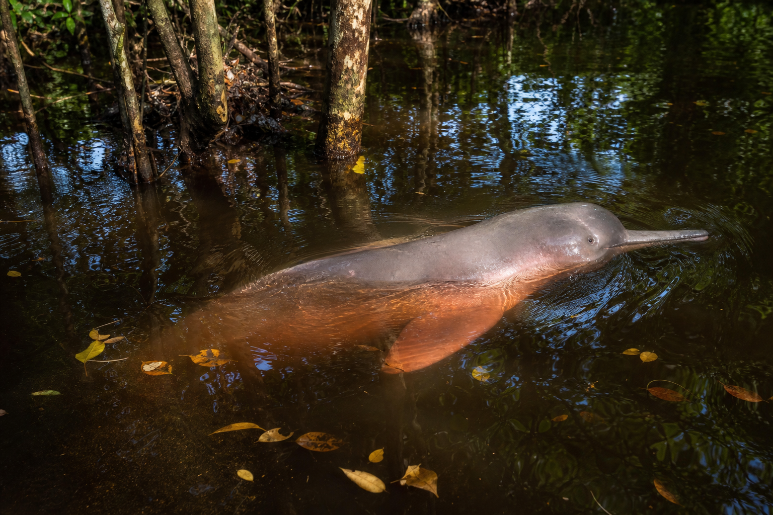 Amazon River Dolphin - Conservation Photography