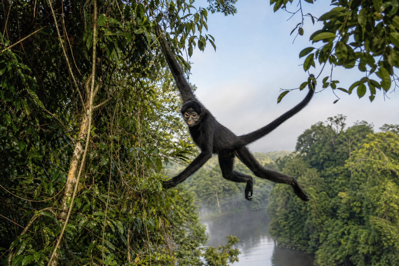 Black Spider Monkey