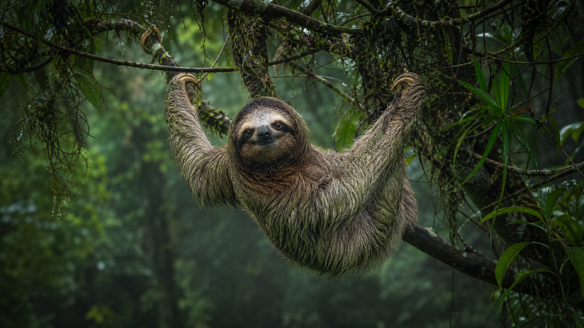 Brown-throated Three-toed Sloth - Poster still