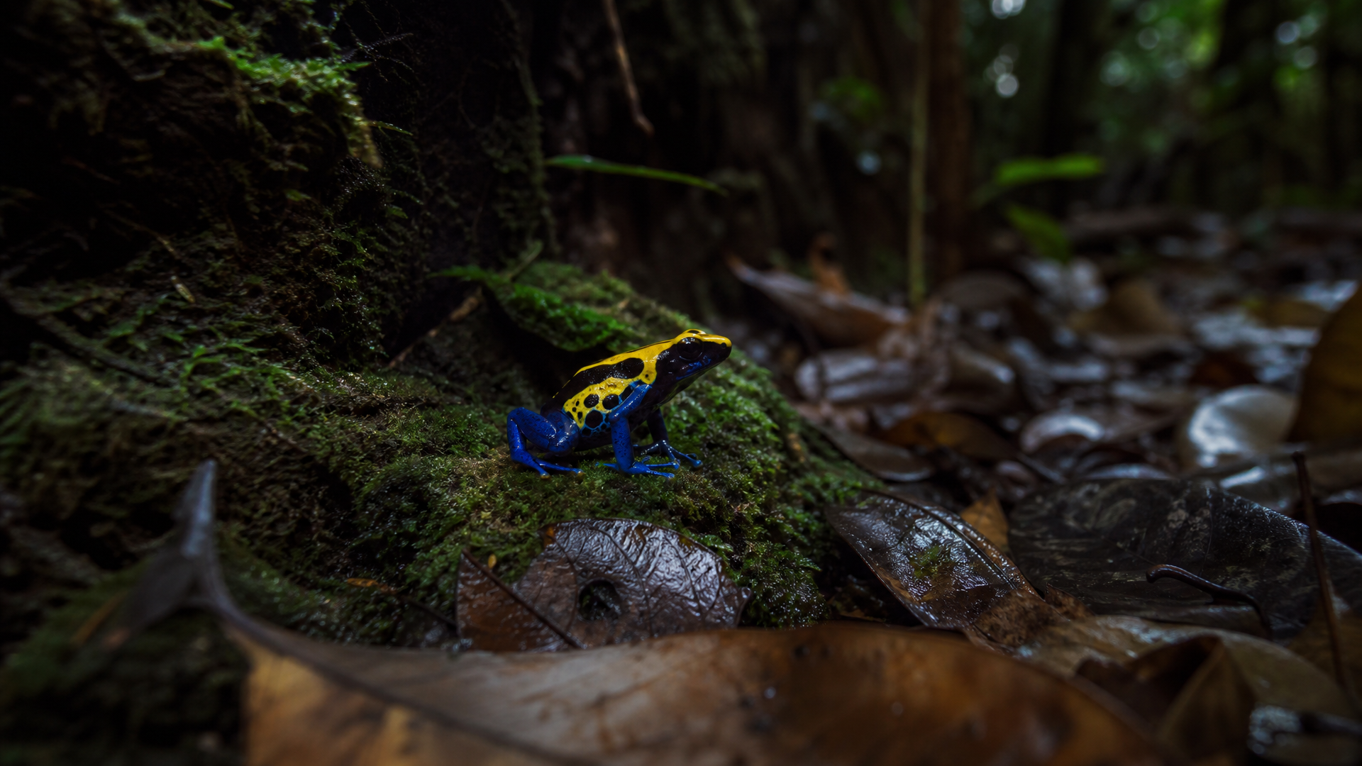 Dyeing Poison Frog - Poster still