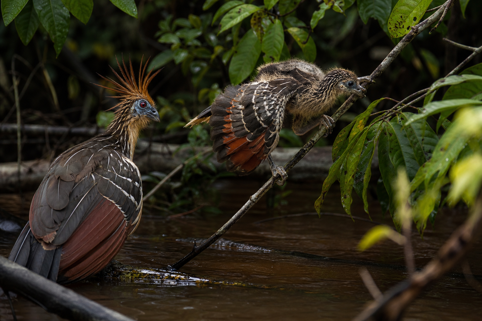 Hoatzin - Conservation Photography