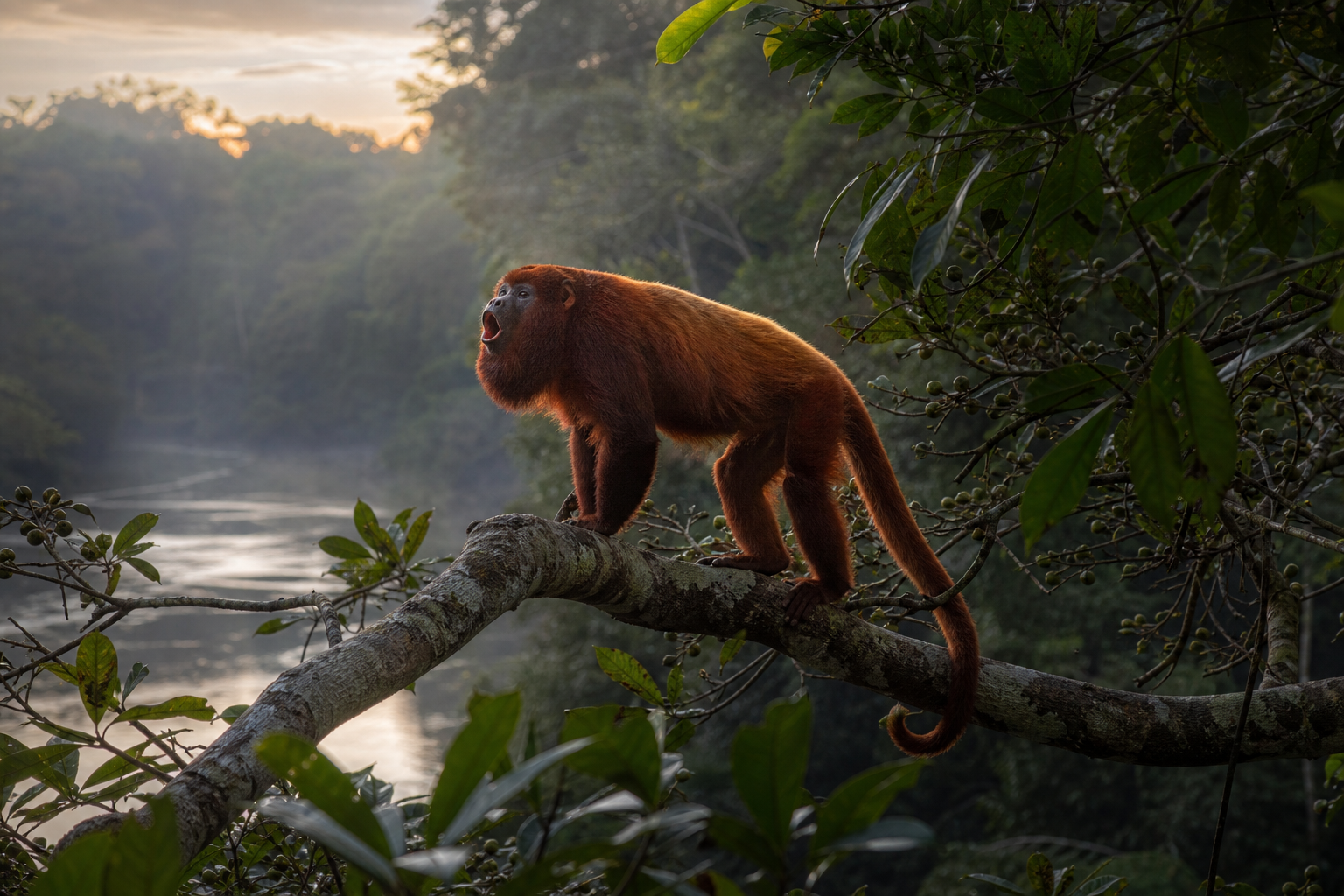 Red Howler Monkey