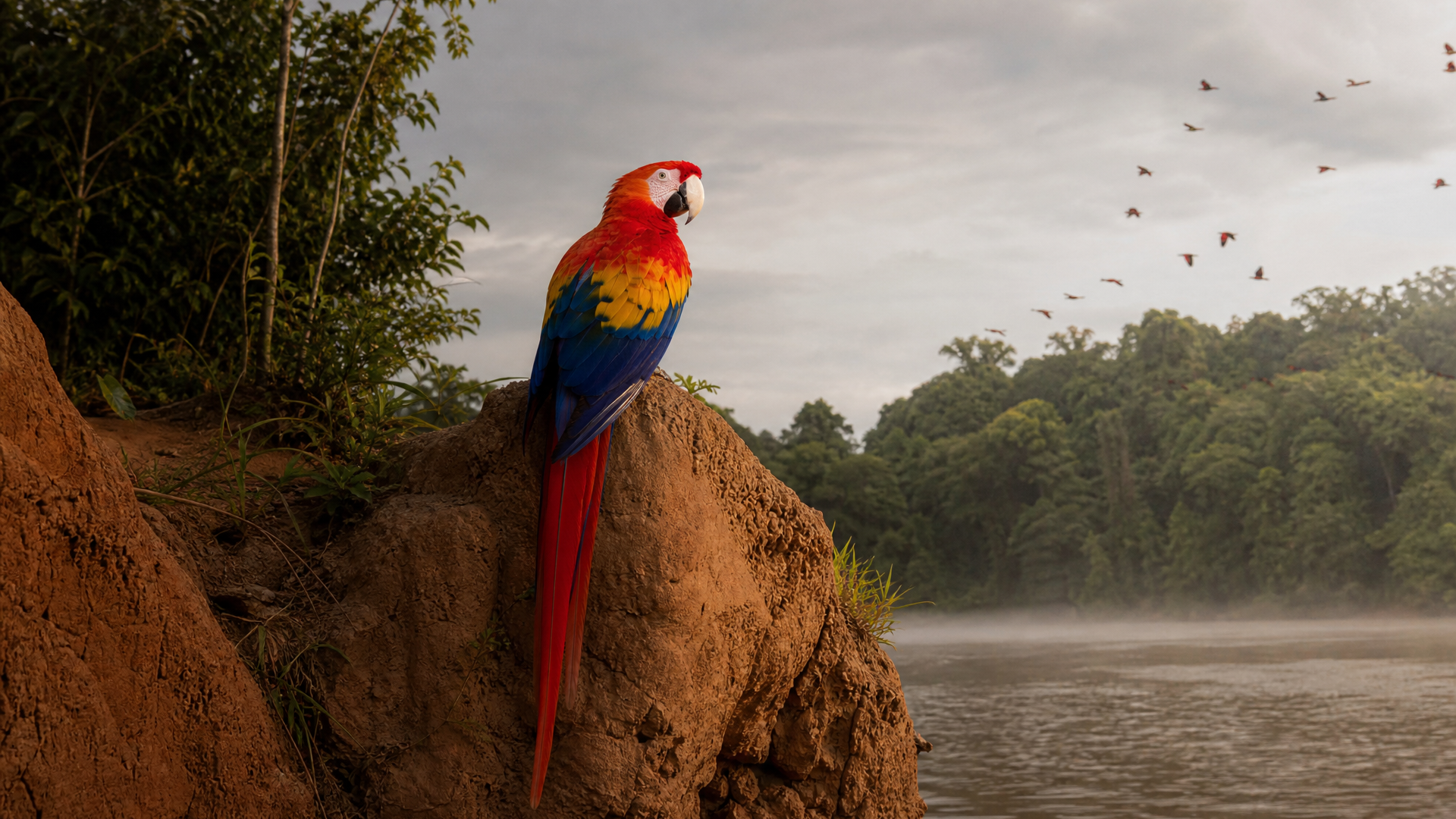 Scarlet Macaw - Poster still