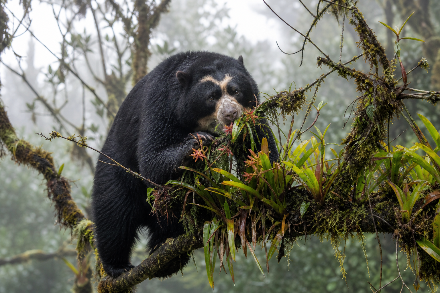 Spectacled Bear - Conservation Photography