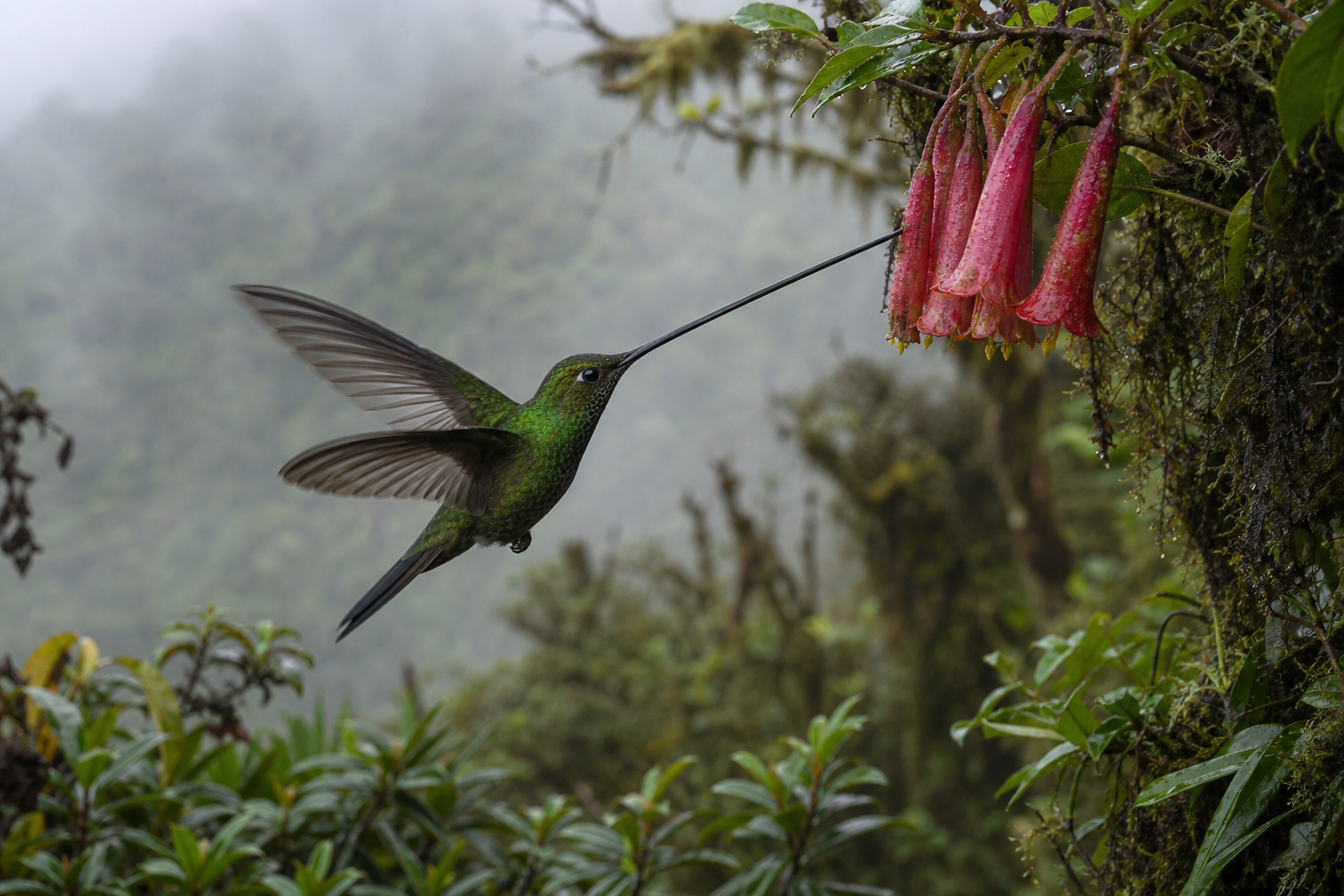 Sword-billed Hummingbird