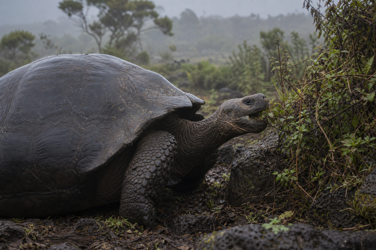 Galapagos Giant Tortoise - Conservation Photography