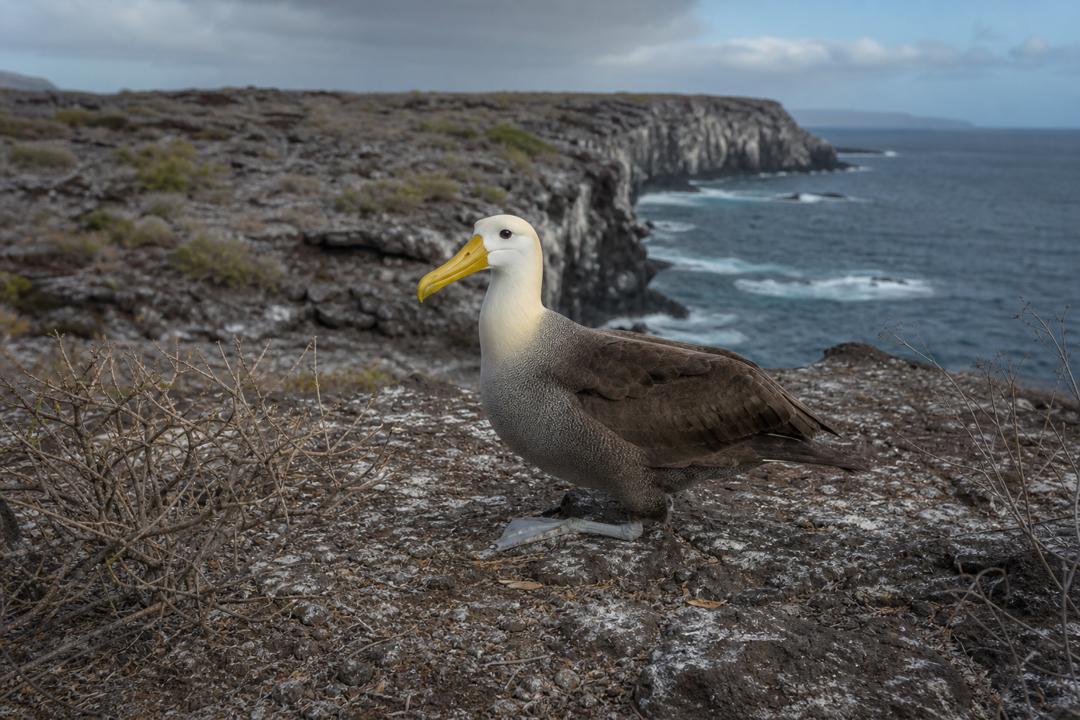 Waved Albatross