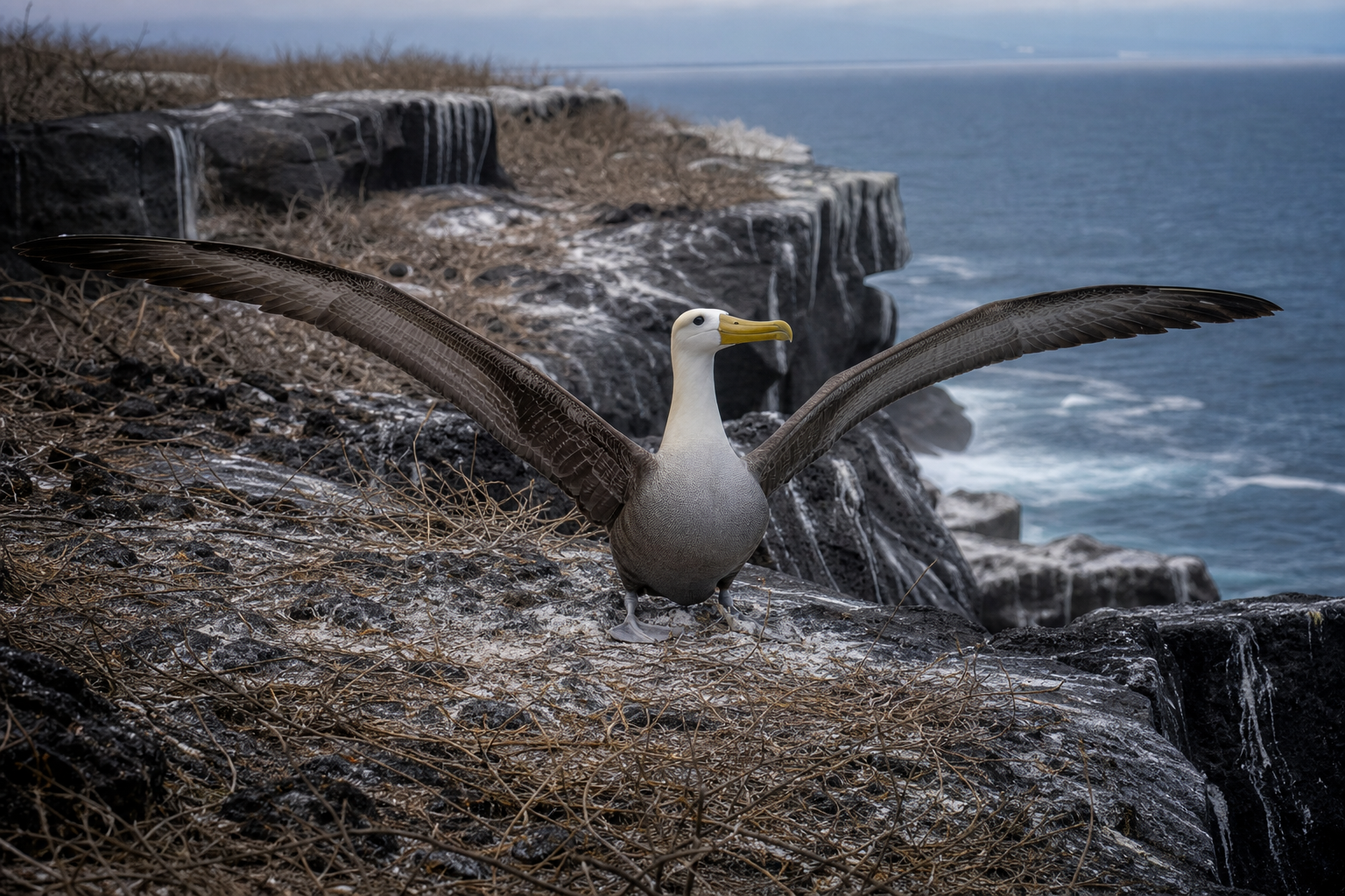 Waved Albatross - Conservation Photography