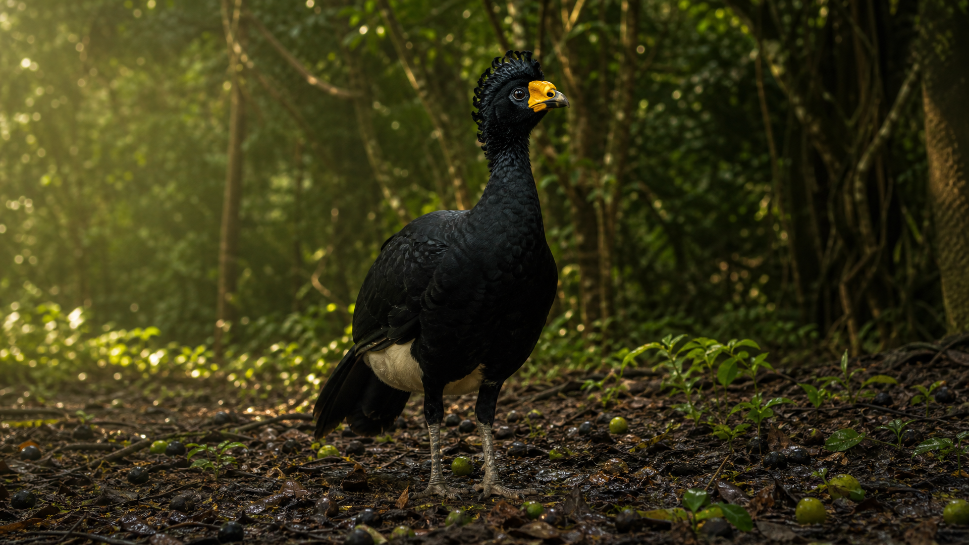 Bare-faced Curassow - Poster still