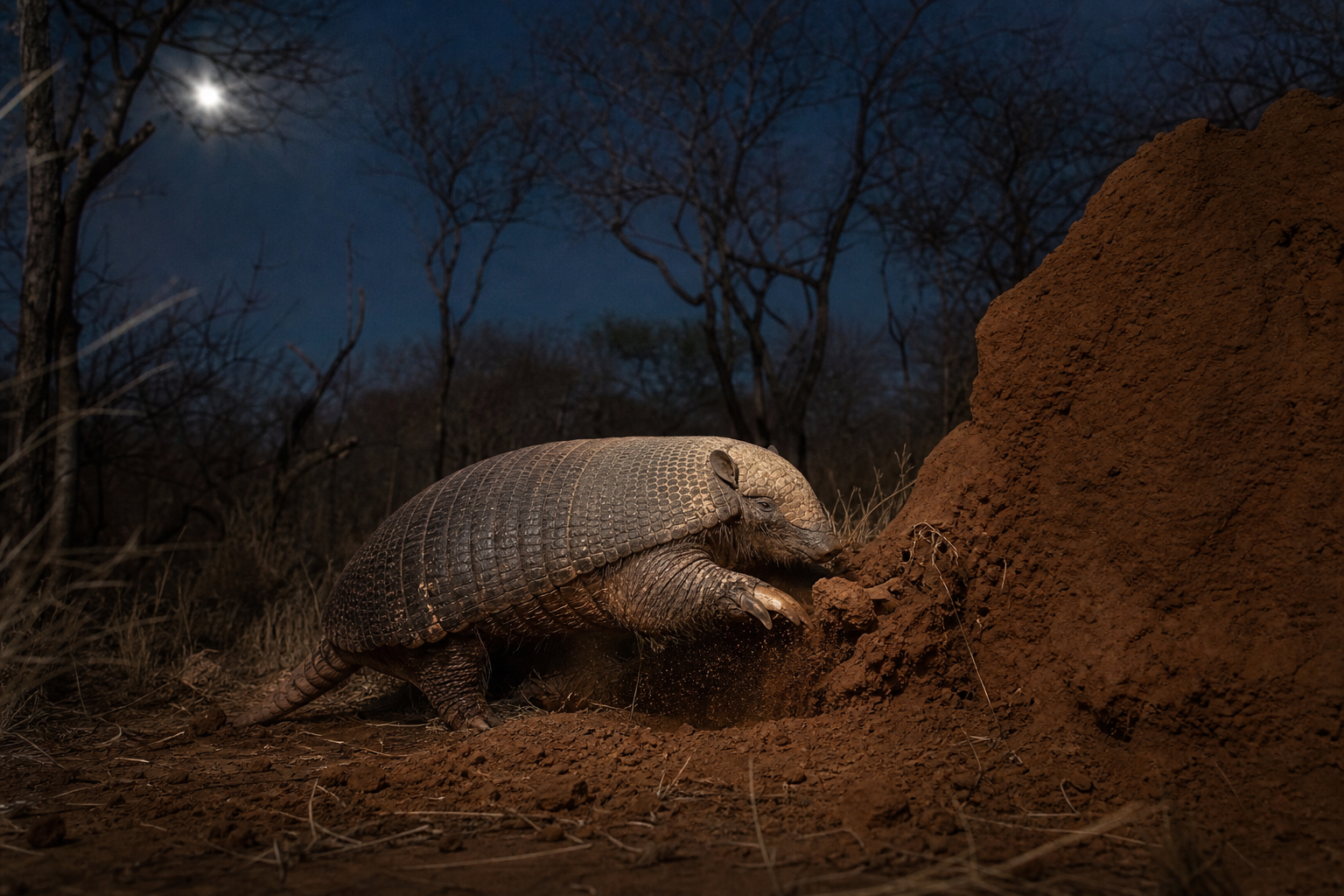 Giant Armadillo - Conservation Photography