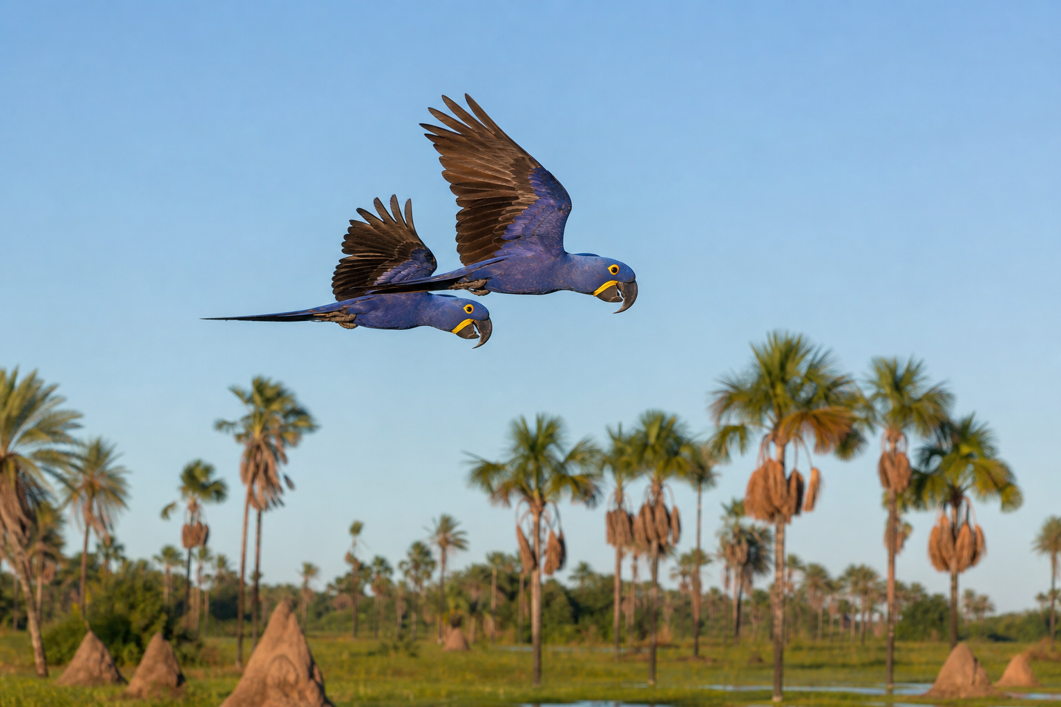 Hyacinth Macaw - Conservation Photography