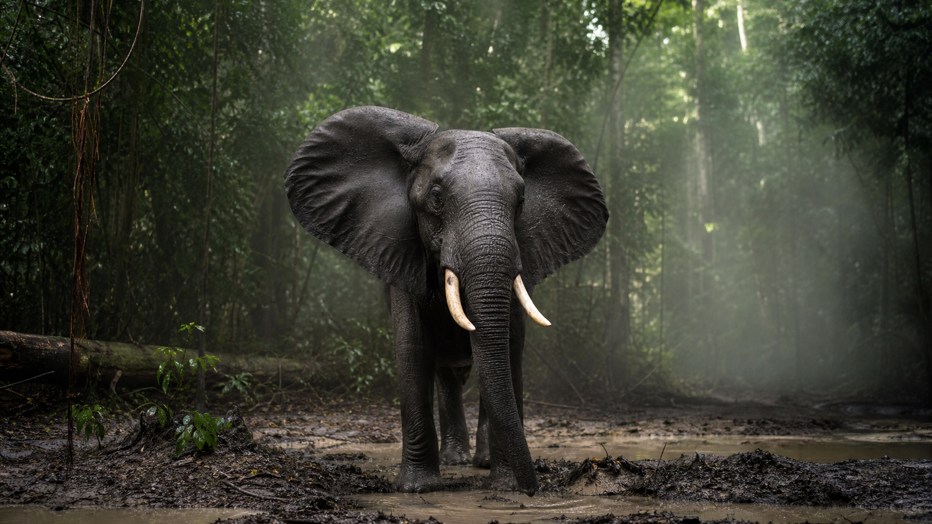 African Forest Elephant - Poster still