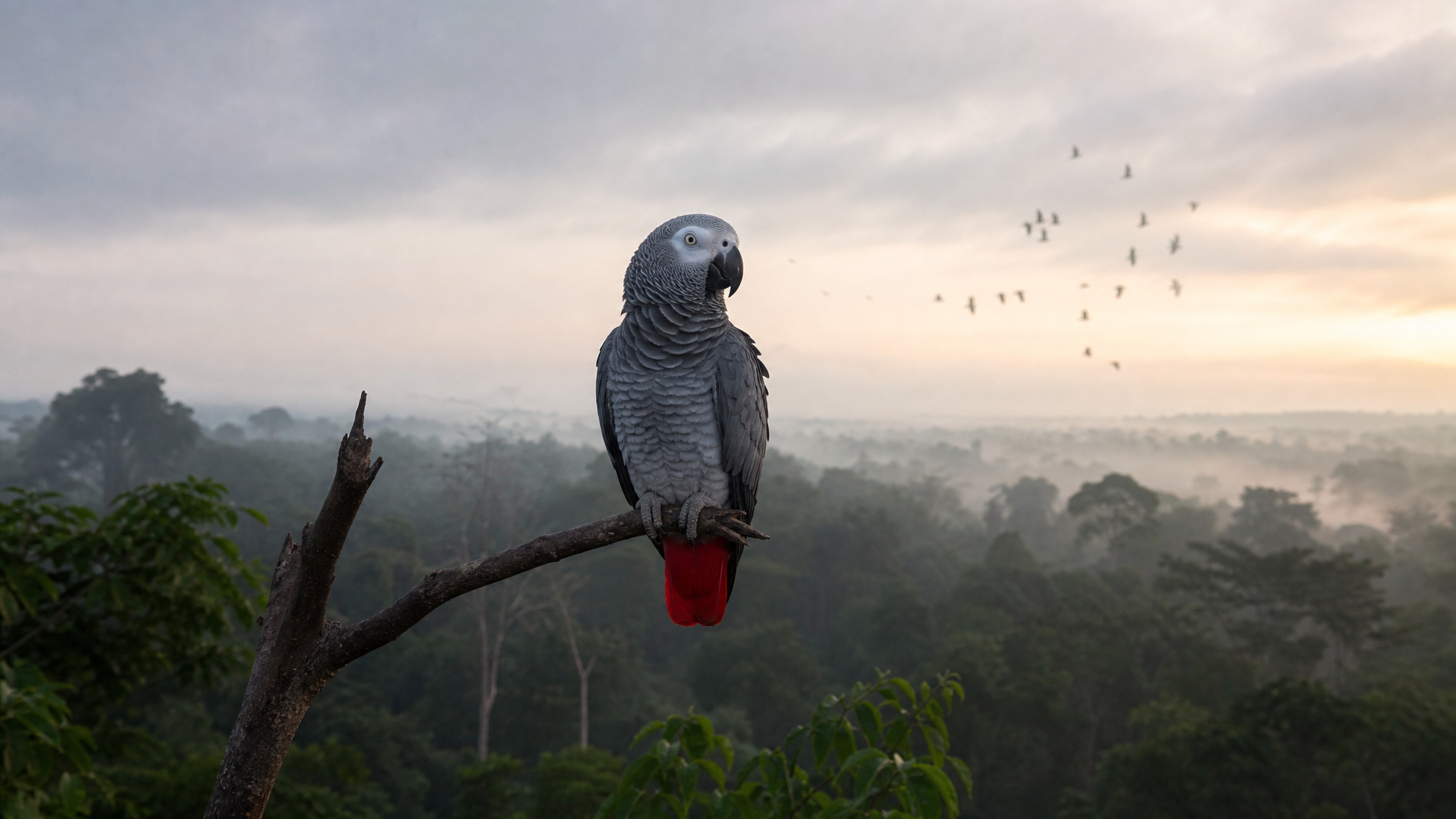 African Grey Parrot - Poster still