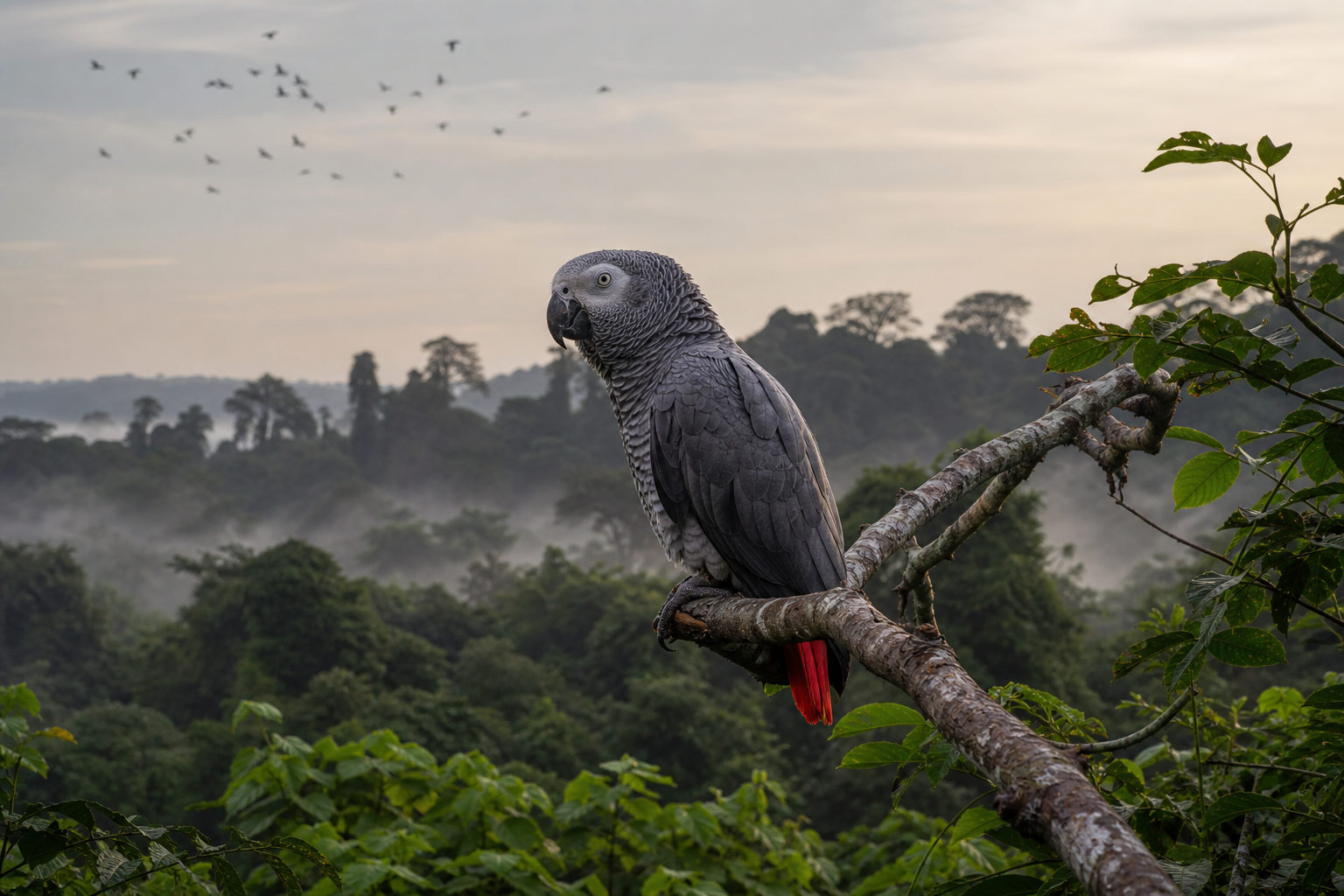 African Grey Parrot