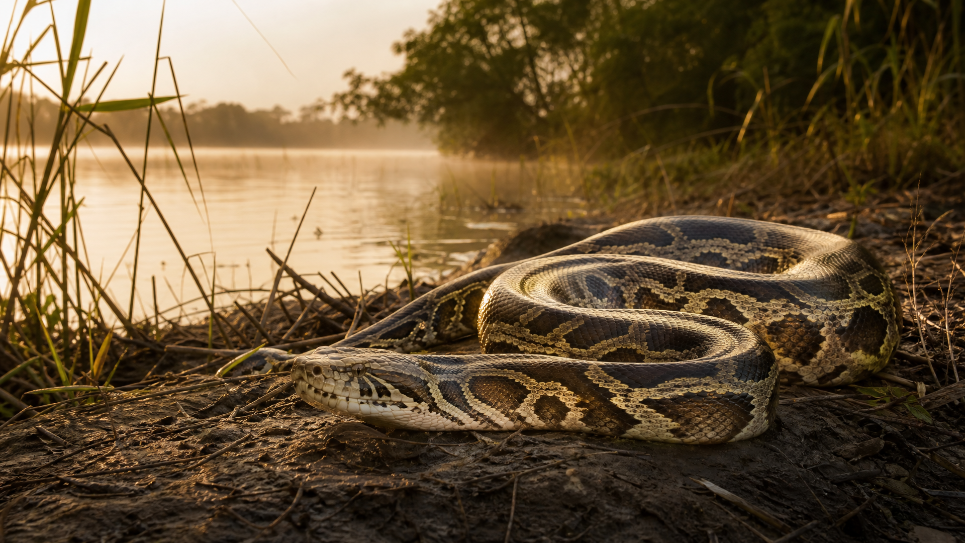 African Rock Python - Poster still