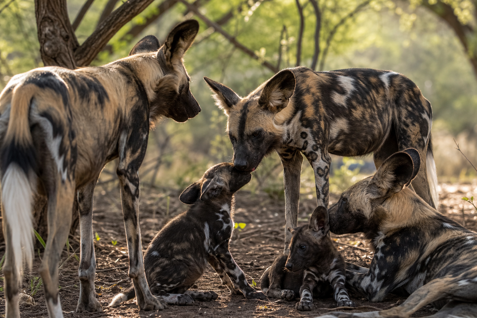 African Wild Dog - Conservation Photography