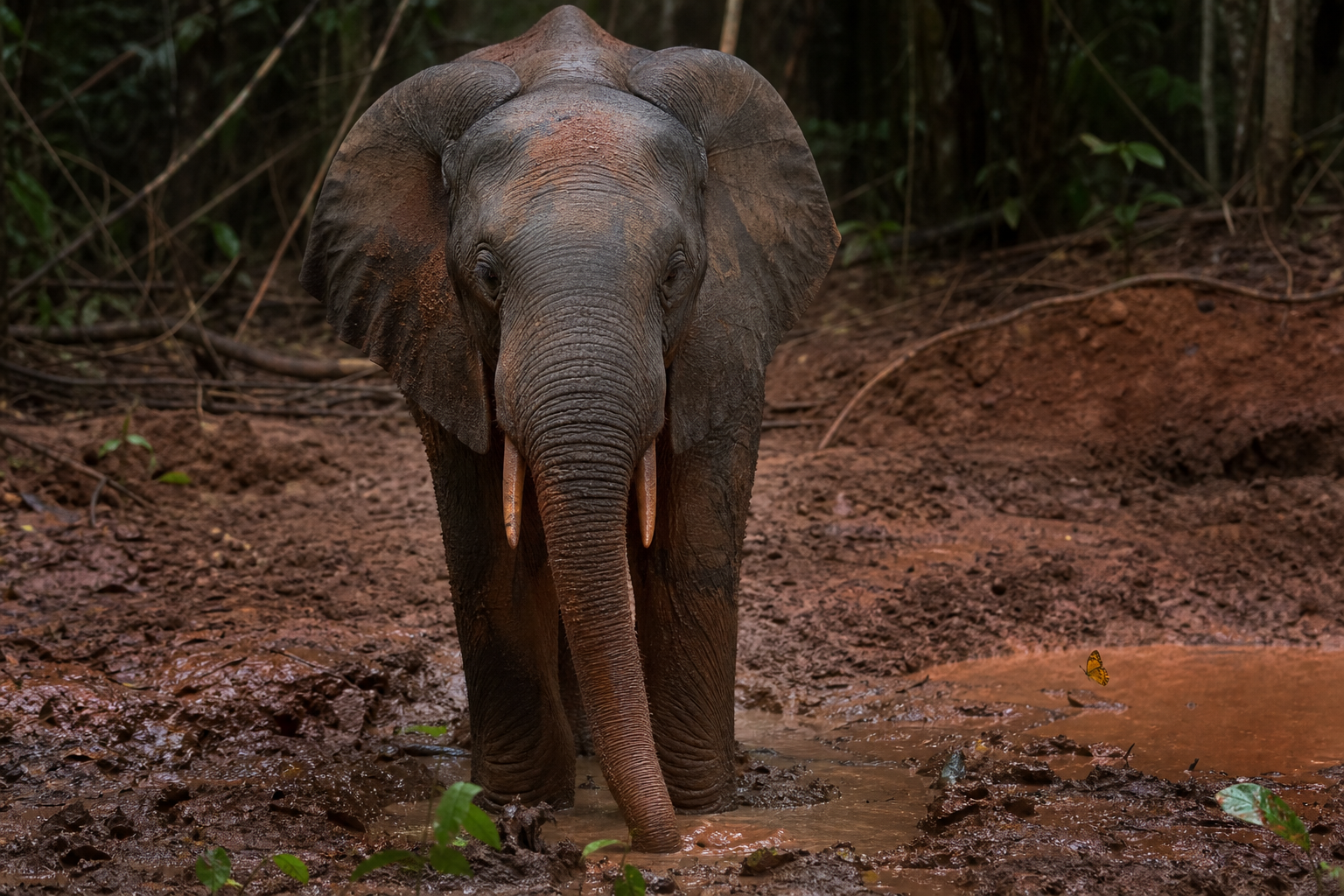 African Forest Elephant - Conservation Photography