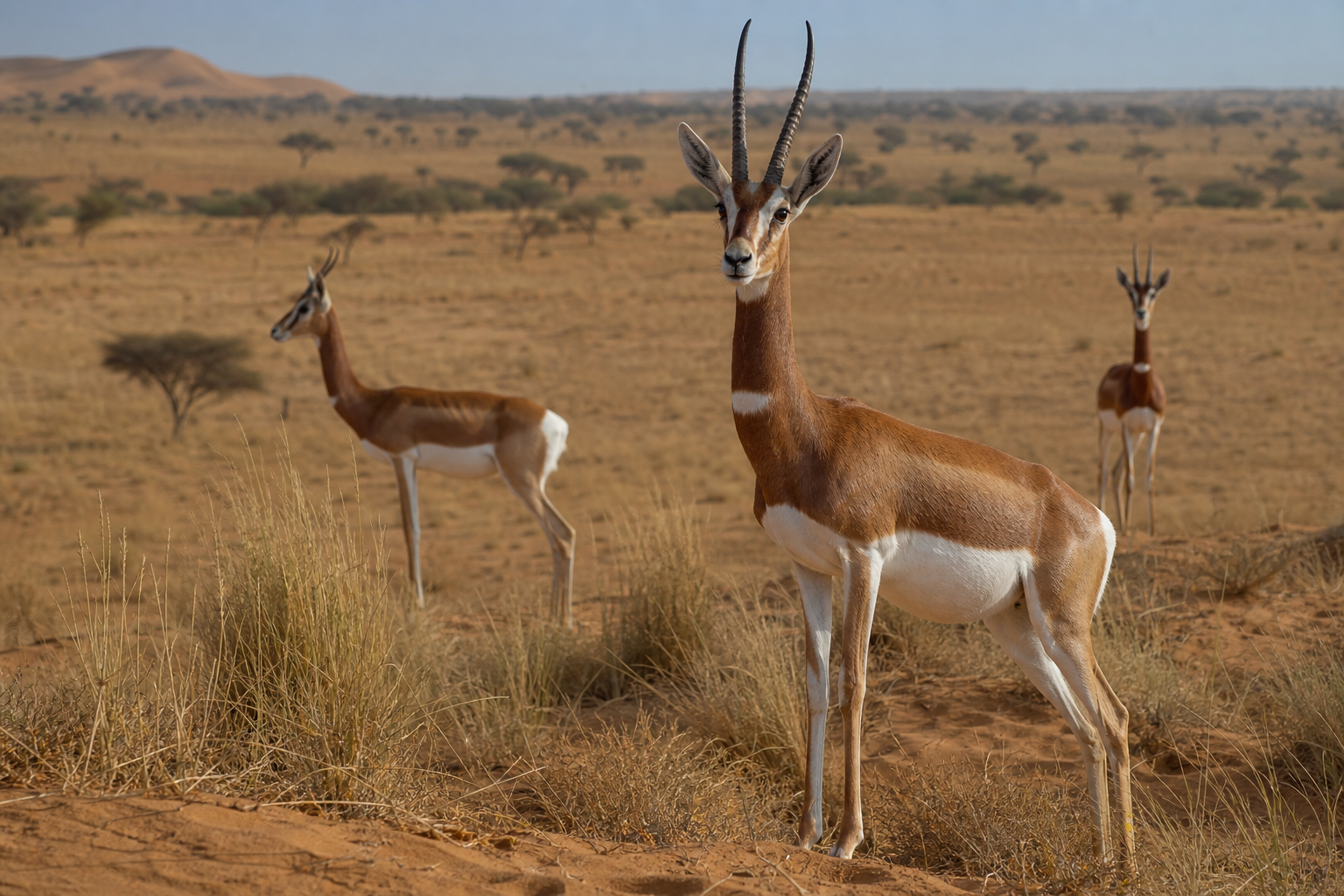 Dama Gazelle - Conservation Photography