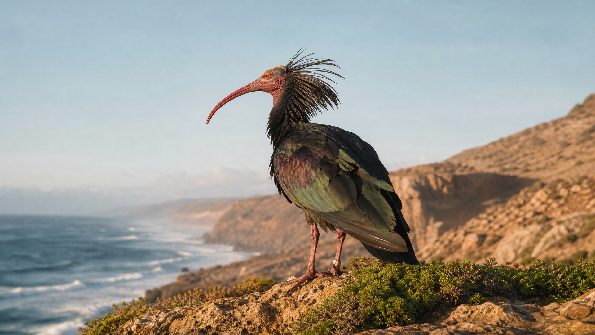 Northern Bald Ibis - Poster still