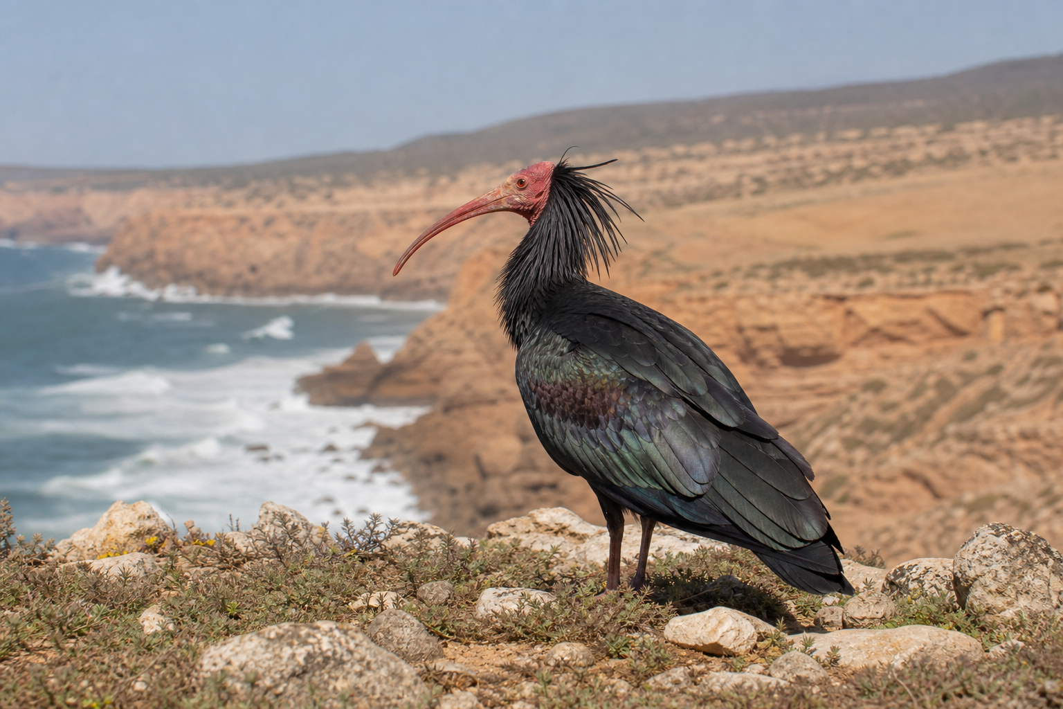 Northern Bald Ibis