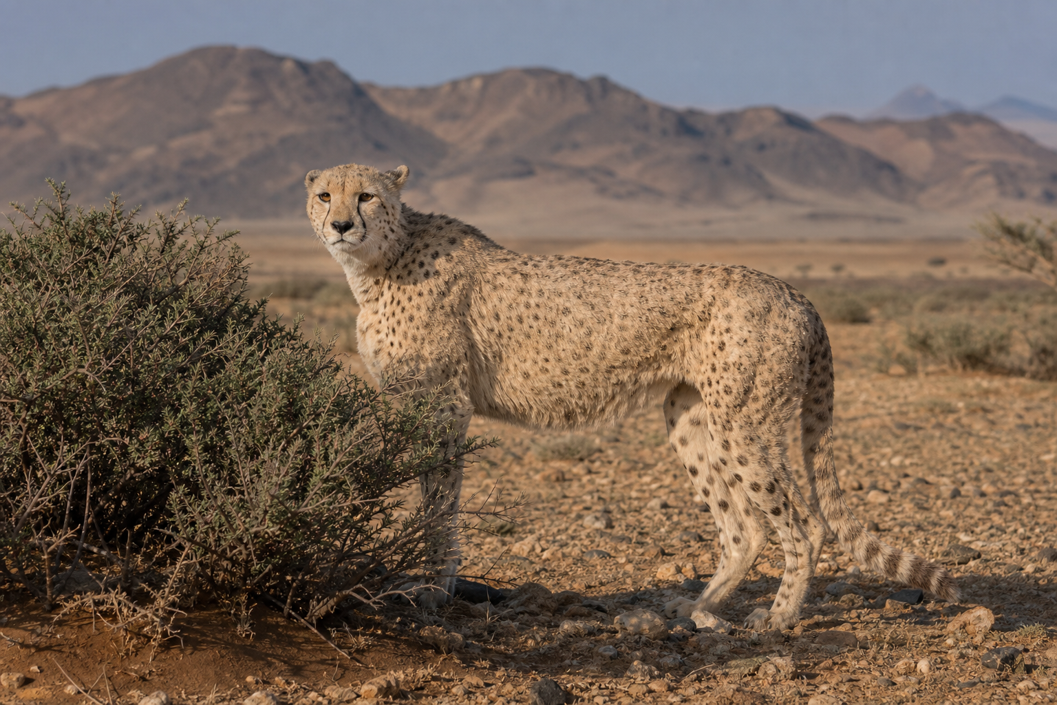 Northwest African Cheetah (Saharan Cheetah)