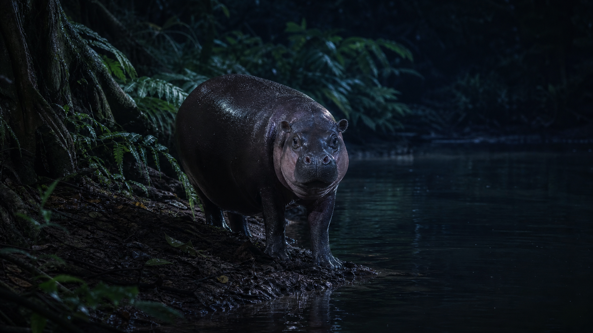 Pygmy Hippopotamus - Poster still