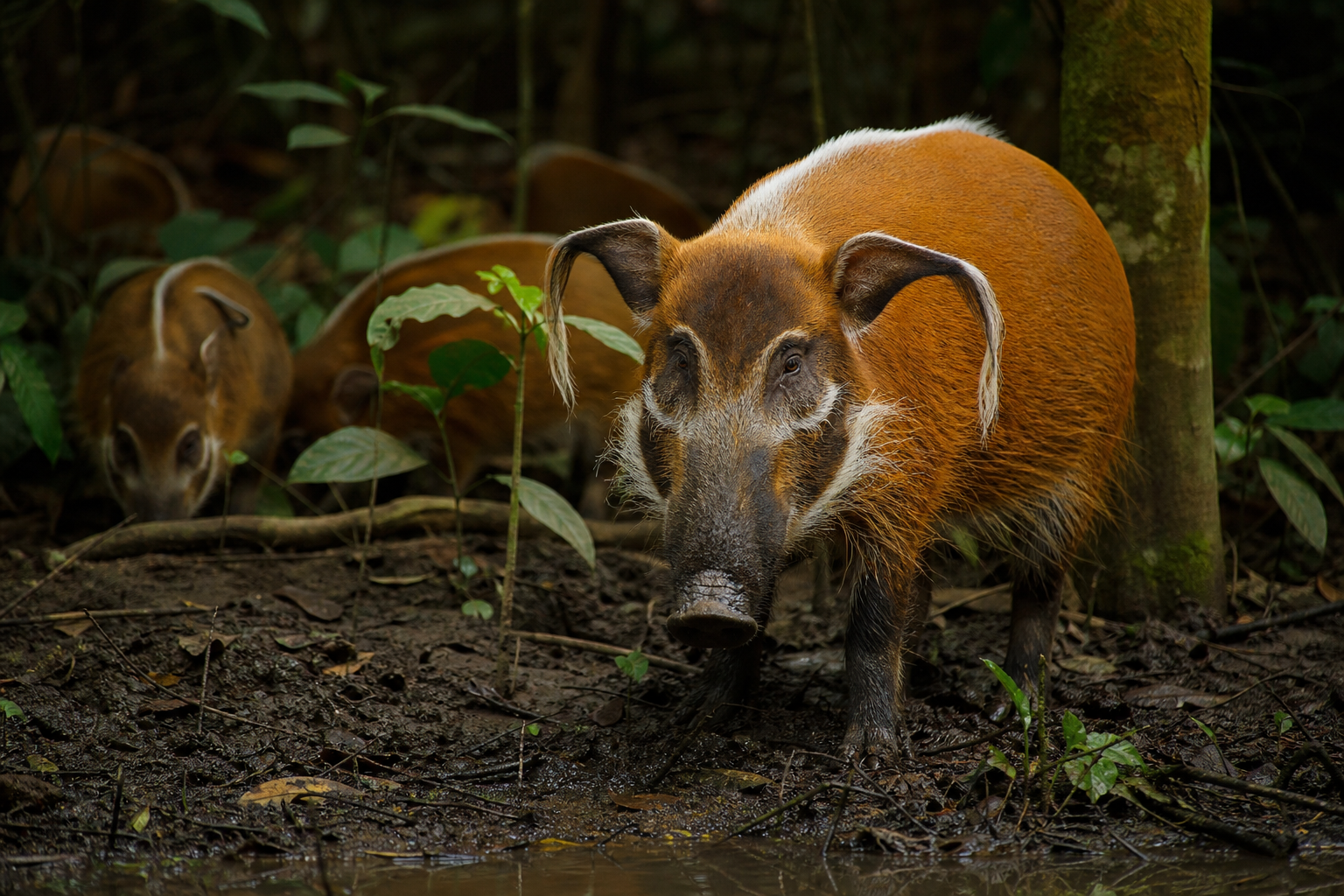 Red River Hog - Conservation Photography