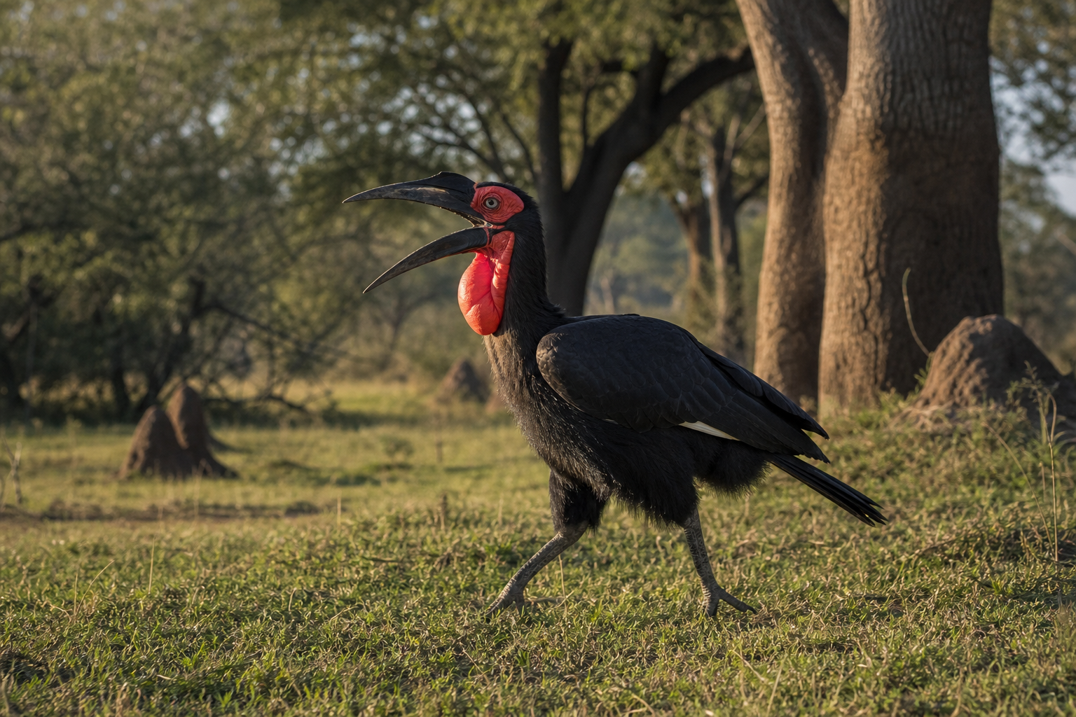 Southern Ground Hornbill
