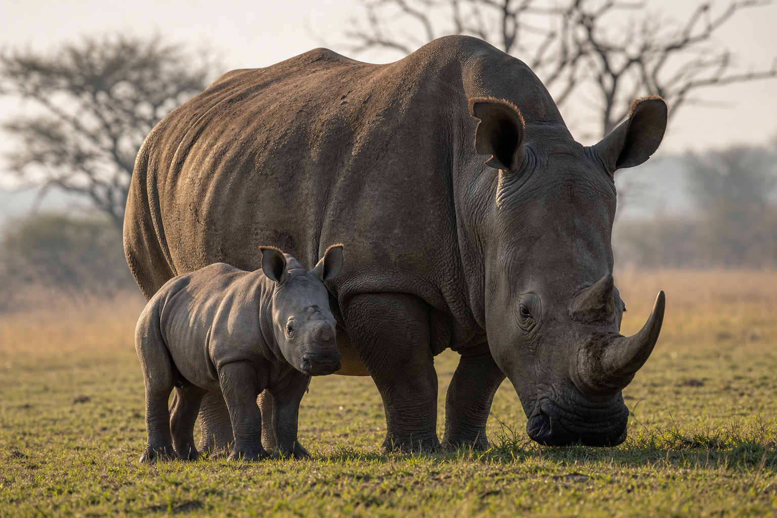 White Rhinoceros - Conservation Photography