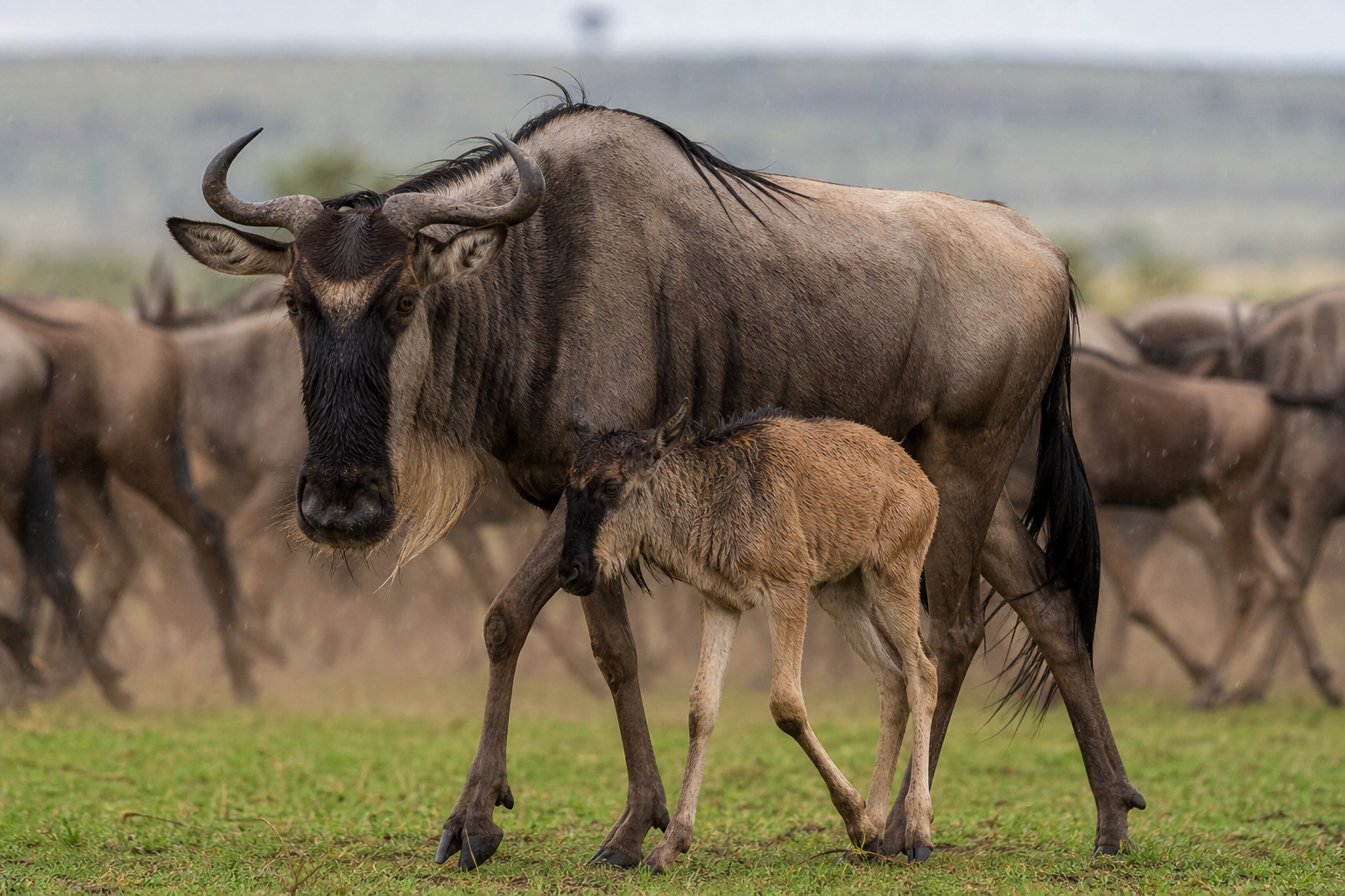 Wildebeest - Conservation Photography